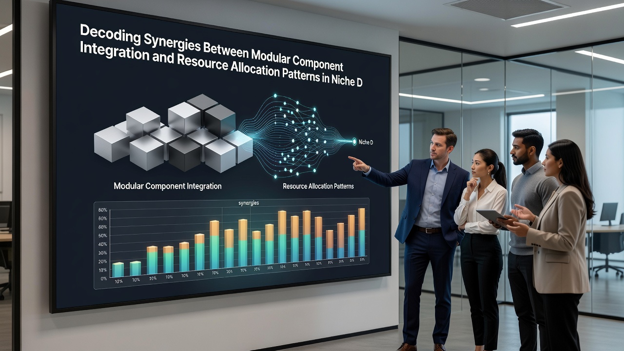 Resource allocation dashboard showing modular components in a specialized digital platform