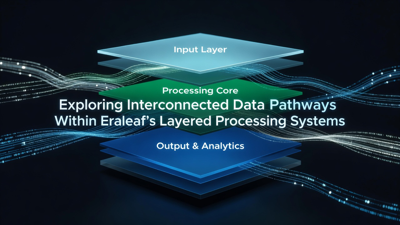 Visualization of layered processing systems in Eraleaf