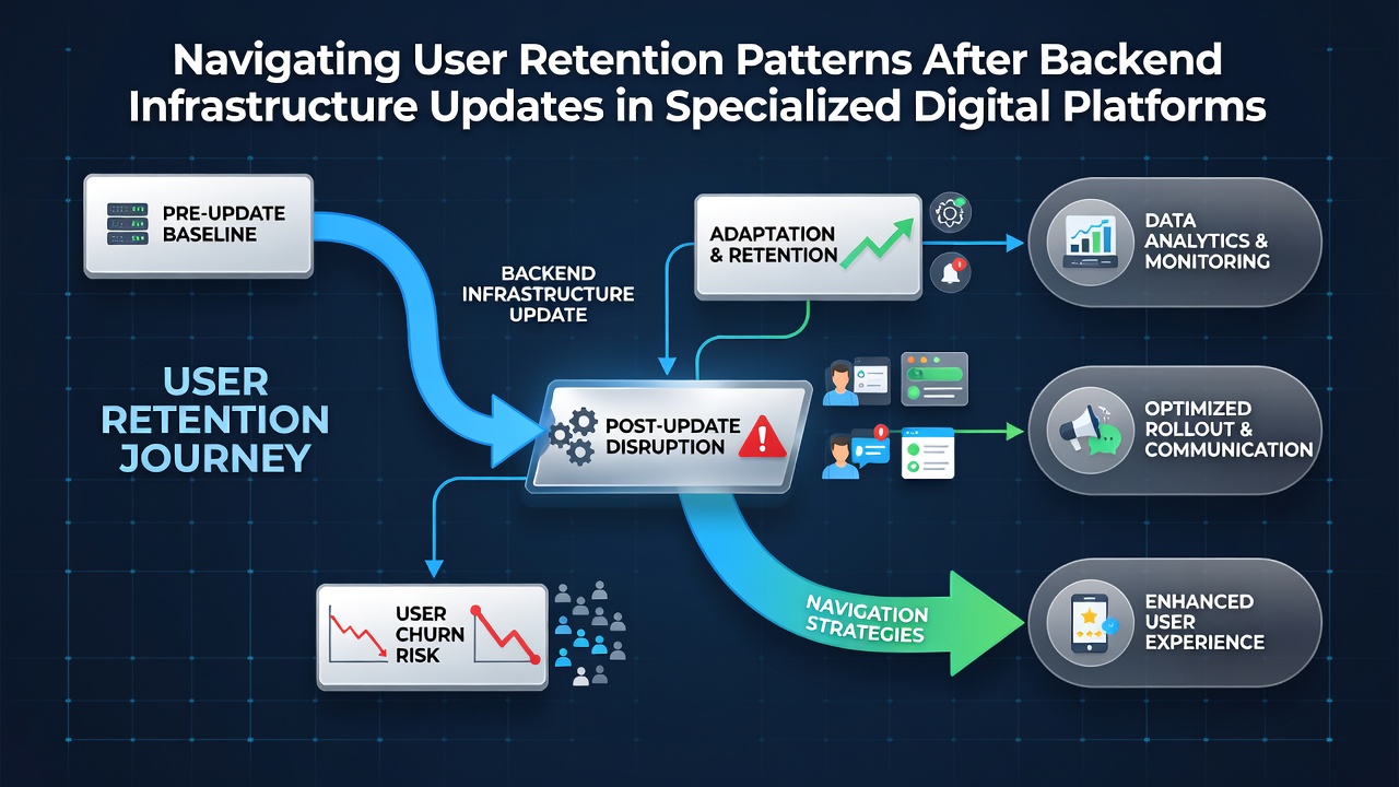 Navigating User Retention Patterns After Backend Infrastructure Updates in Specialized Digital Platforms